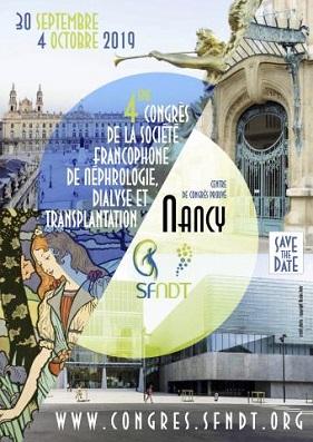 Affiche congres SFNDT Nancy  2019
