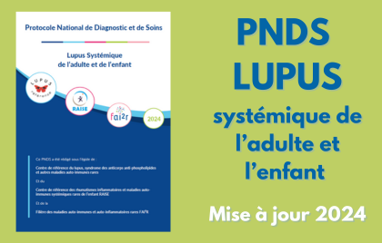 PNDS Lupus systémique de l'adulte et l'enfant | SFNDT
